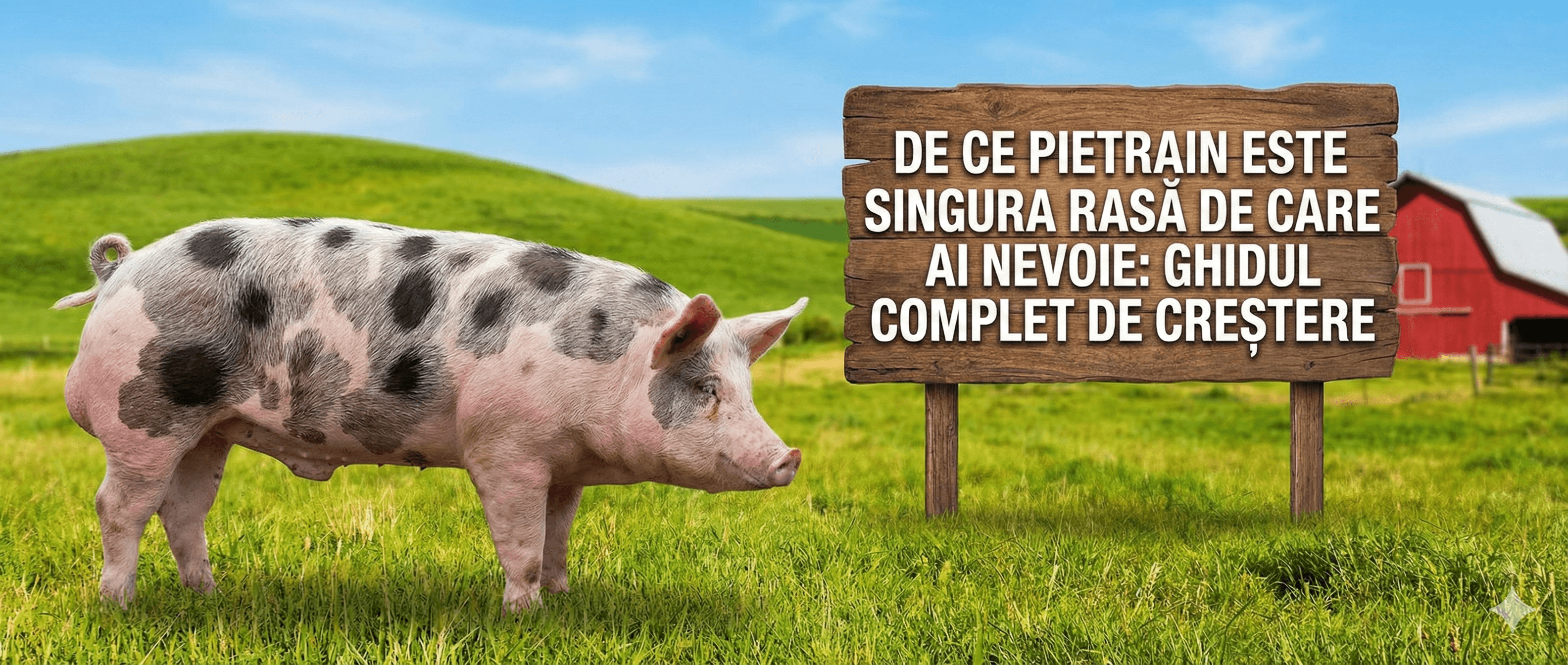 De ce Pietrain-ul nostru este regele curțiilor